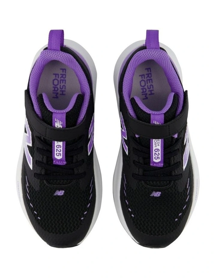 625 Self-Fastening Pre-School Sport in Black/White image 3