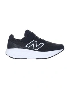 520 Self-Fastening Pre-School Sport In Blk/White