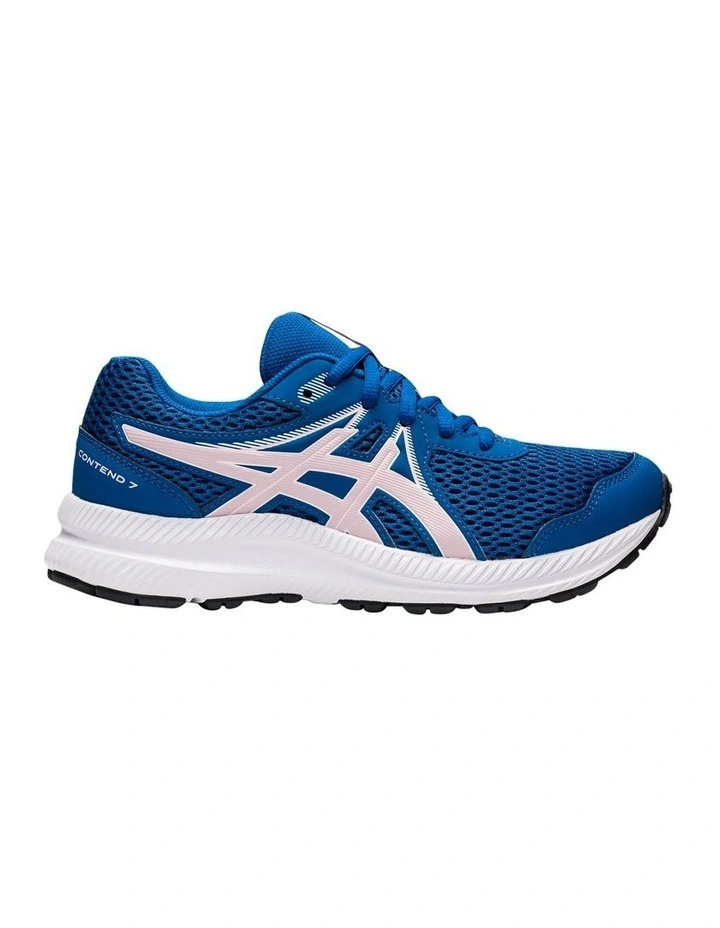 Contend 7 Grade School Blue Sport Shoes image 1