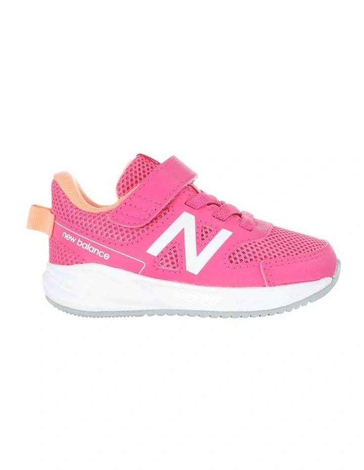 570 V3 Self-Fastening Infant Sport Shoes In Pink image 1