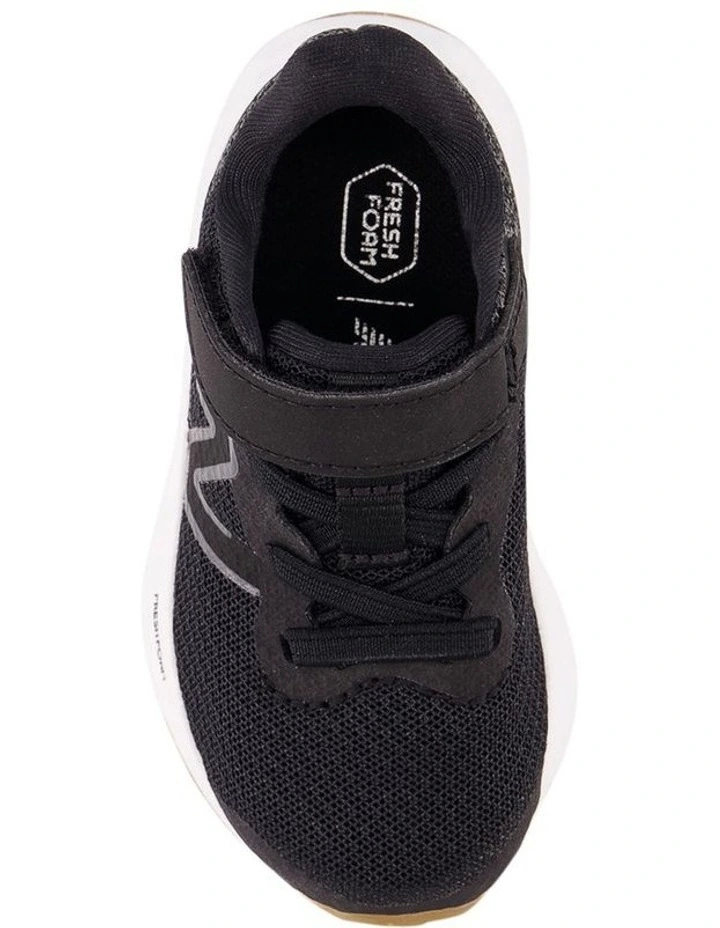 Arishi V4 Infant Sport Shoes In Black/White image 3
