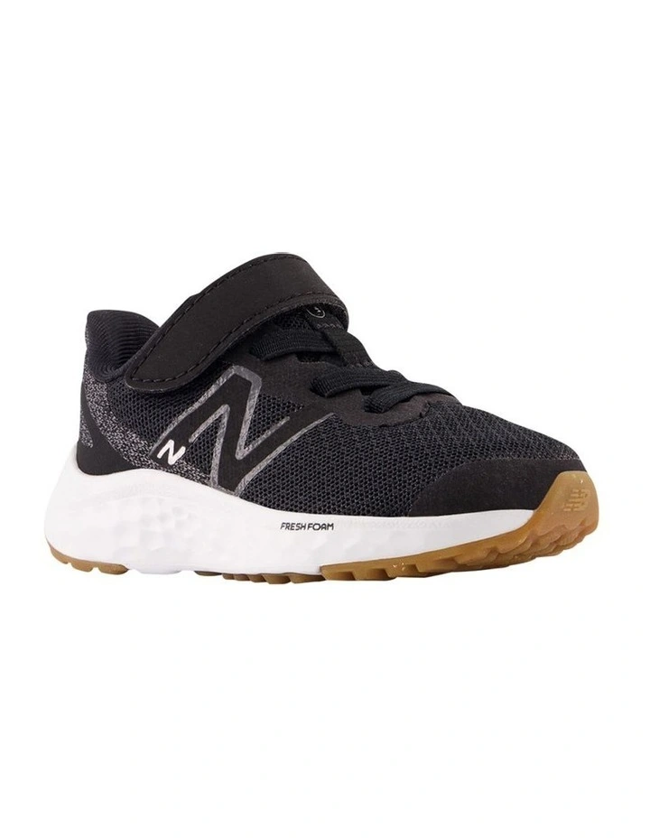 Arishi V4 Infant Sport Shoes In Black/White image 4