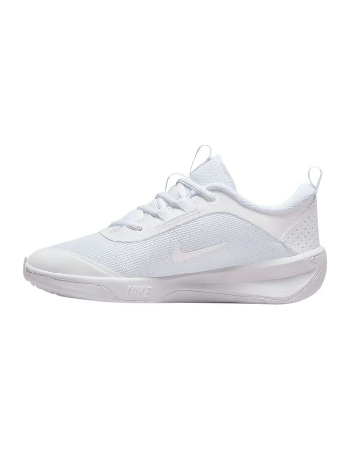 Omni Multi-Court School Sport Shoes In White image 2