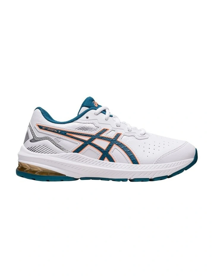 Asics Grade School Sport Shoe In White MYER Asics grade school sport shoe in white myer