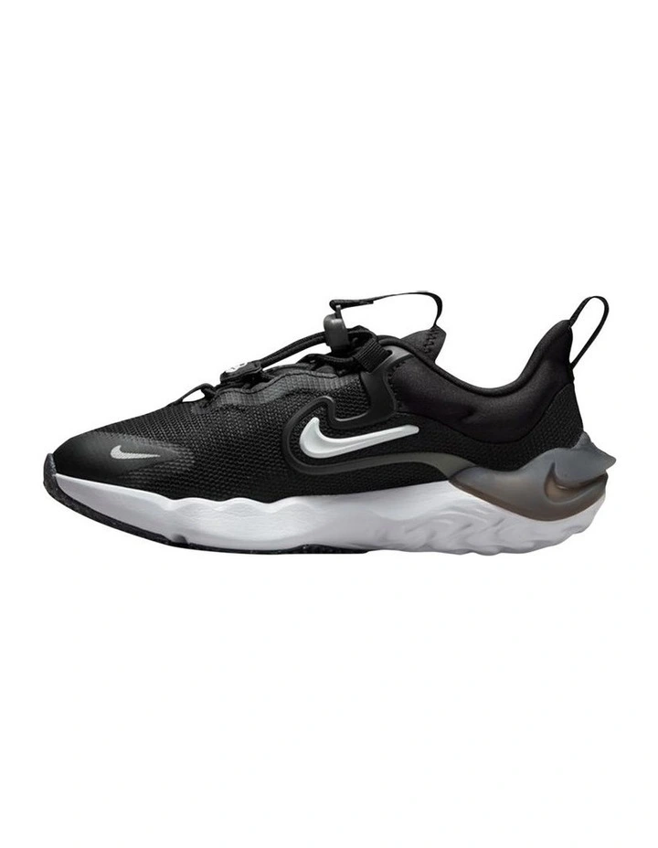 Run Flow Pre-School Sport in Black/White image 2