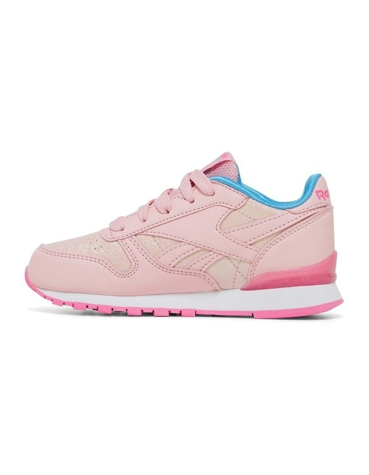 Classic Leather Sport Shoe in Pink image 2