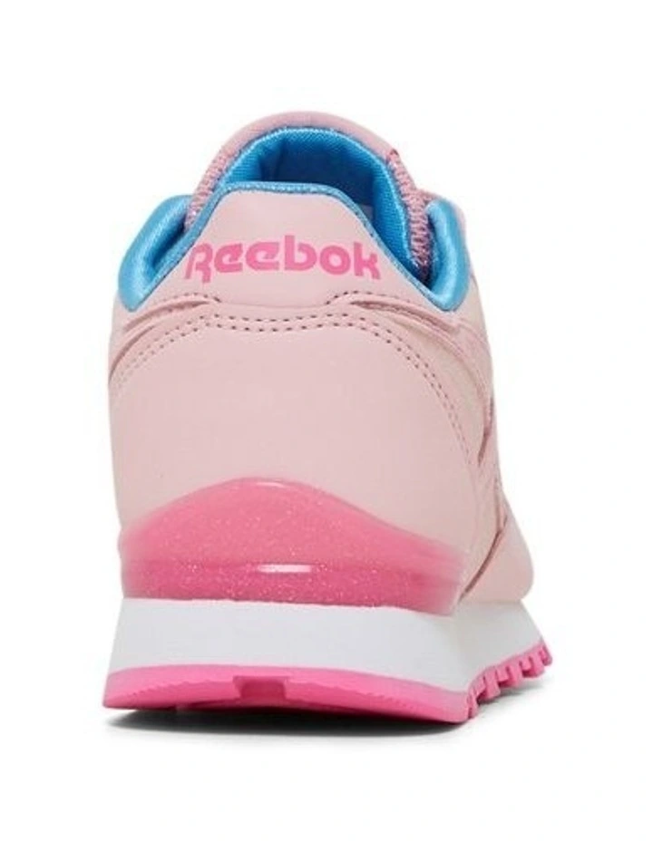 Classic Leather Sport Shoe in Pink image 3