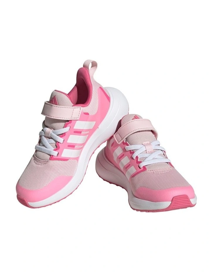 Fortarun 2.0 Elastic Lace Pre-School Sport in Pink image 3
