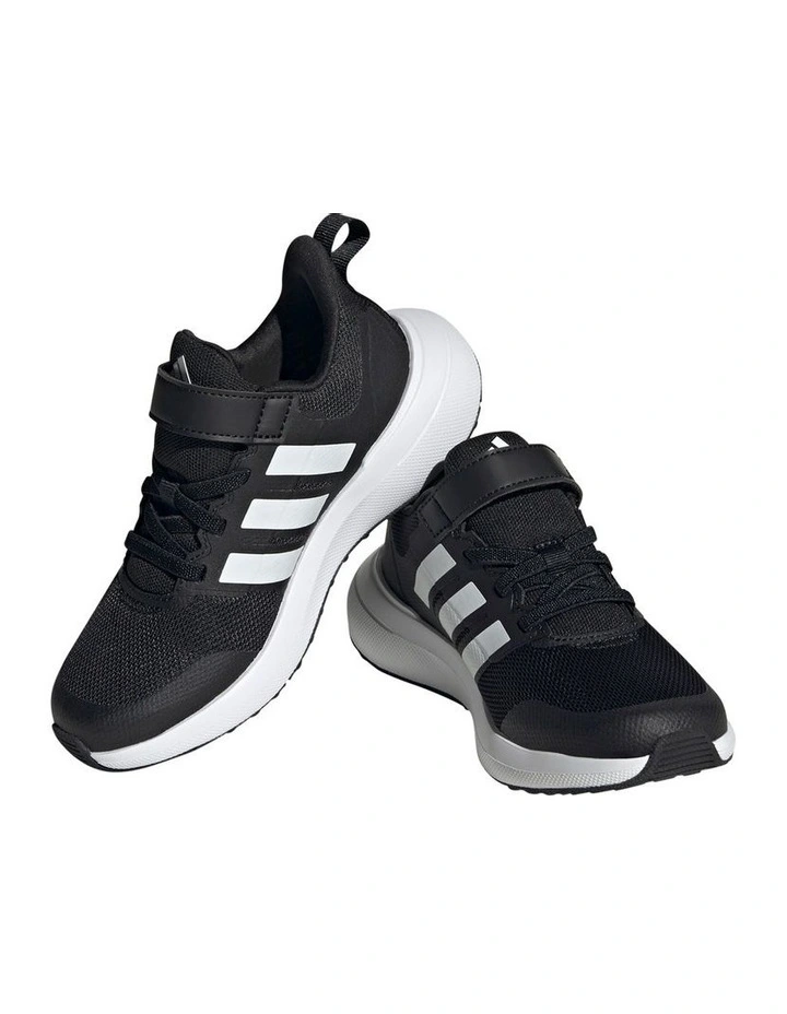 Fortarun 2.0 El K Pre-School Sport Shoes in Black/White image 3