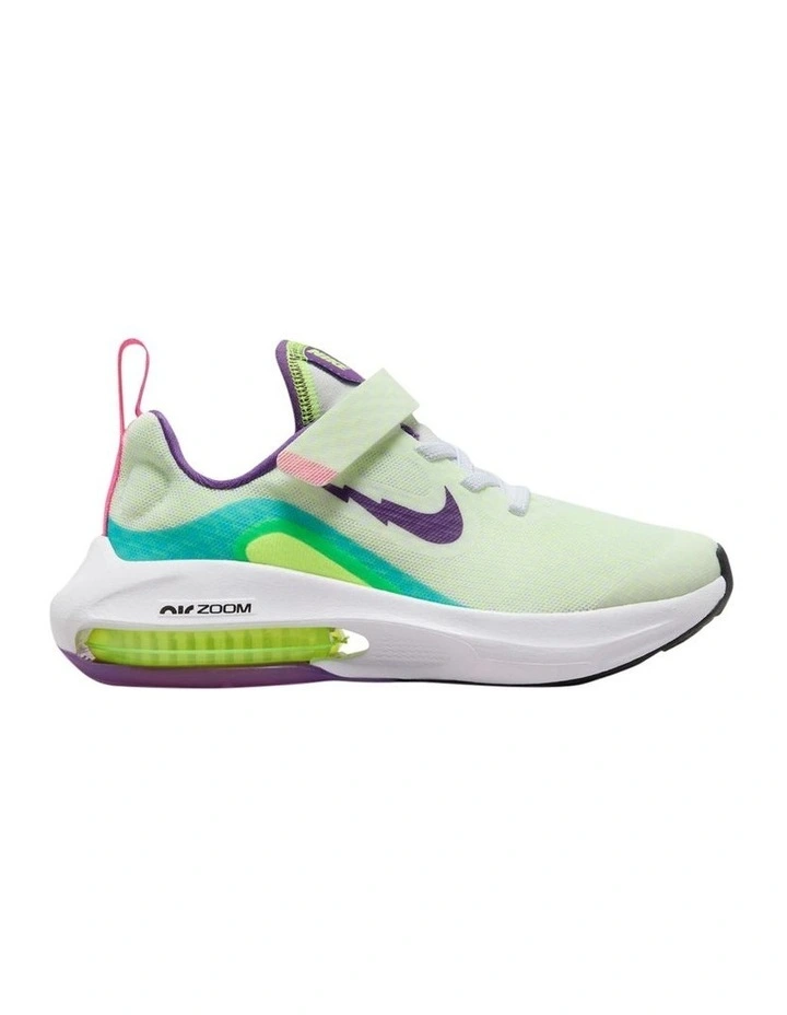 Air Zoom Arcadia 2 SE Pre-School Sport Shoes in White/Purple Cosmos image 1