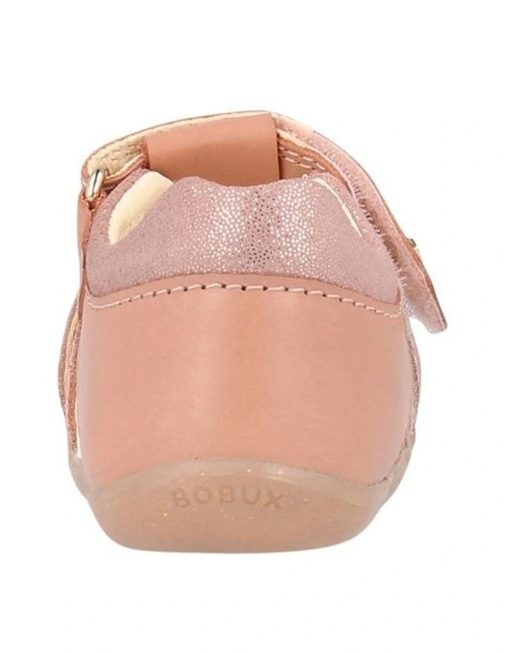 Step Up Cross Jump Sandals in Rose image 4
