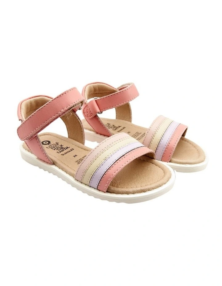 Colour Pot Sandals in Light Pink image 2