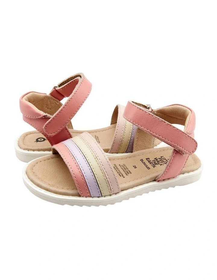 Colour Pot Sandals in Light Pink image 3