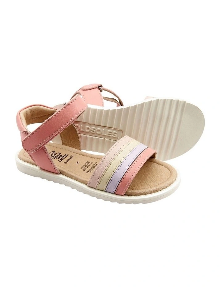 Colour Pot Sandals in Light Pink image 4