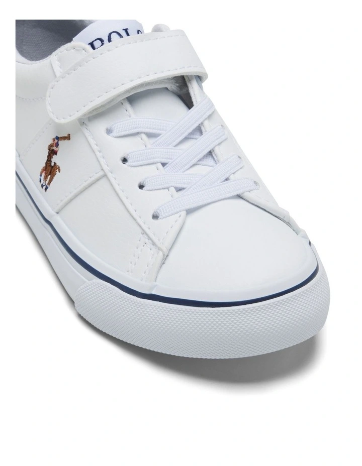Sayer Pre-School Youth Sneakers in White image 4