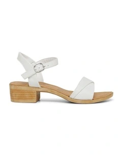 Minty Sandals in White