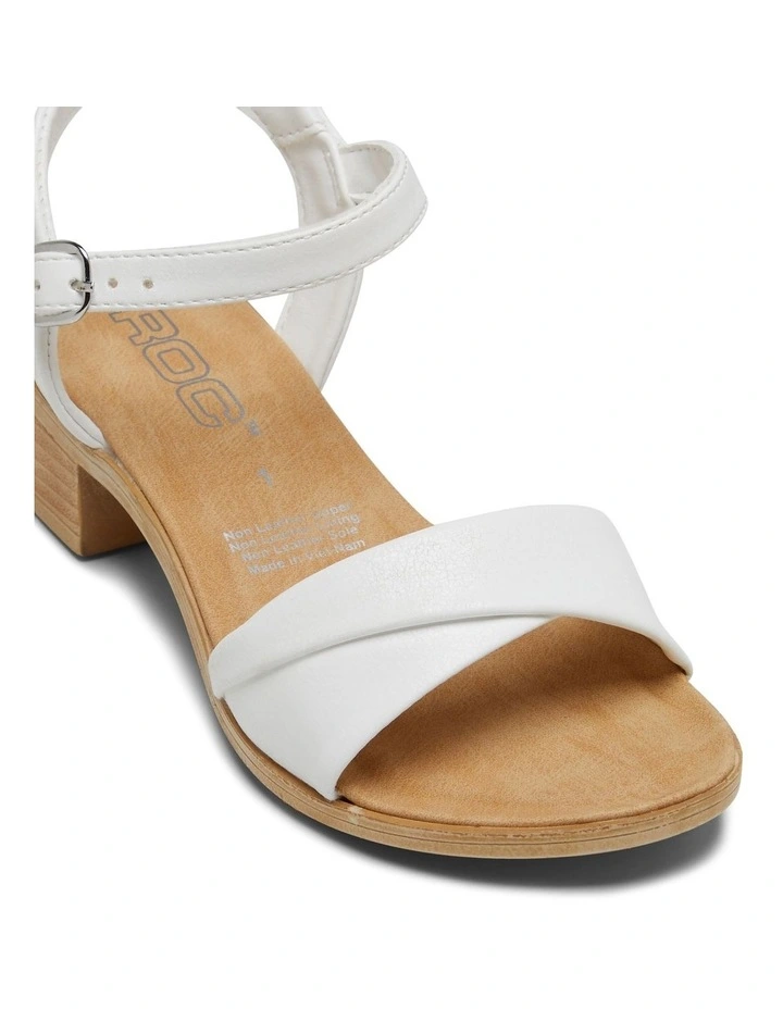 Minty Sandals in White image 4