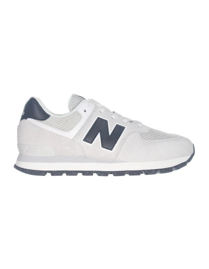 574 V1 Laces Grade School Sneakers in Grey image 1