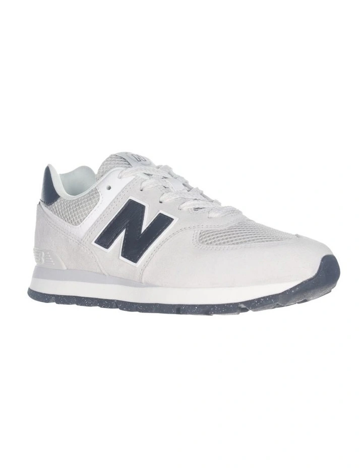574 V1 Laces Grade School Sneakers in Grey image 4