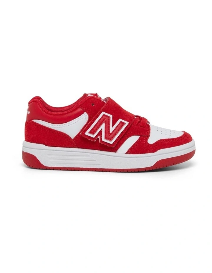 480 V1 Self-Fastening Pre-School Sneakers in Red image 1