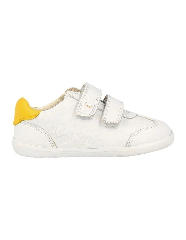 Step Up Sprite Embossed Shoes in White image 1