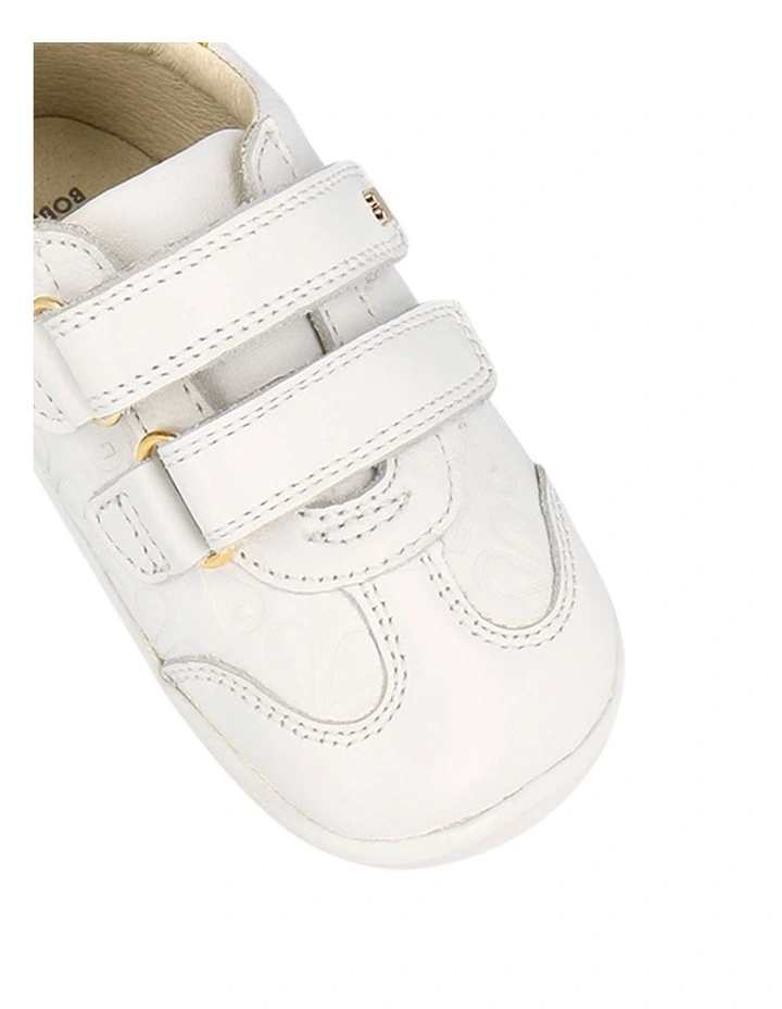 Step Up Sprite Embossed Shoes in White image 2
