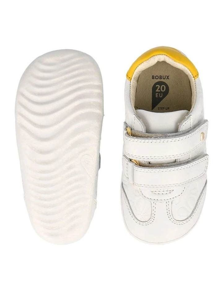 Step Up Sprite Embossed Shoes in White image 3