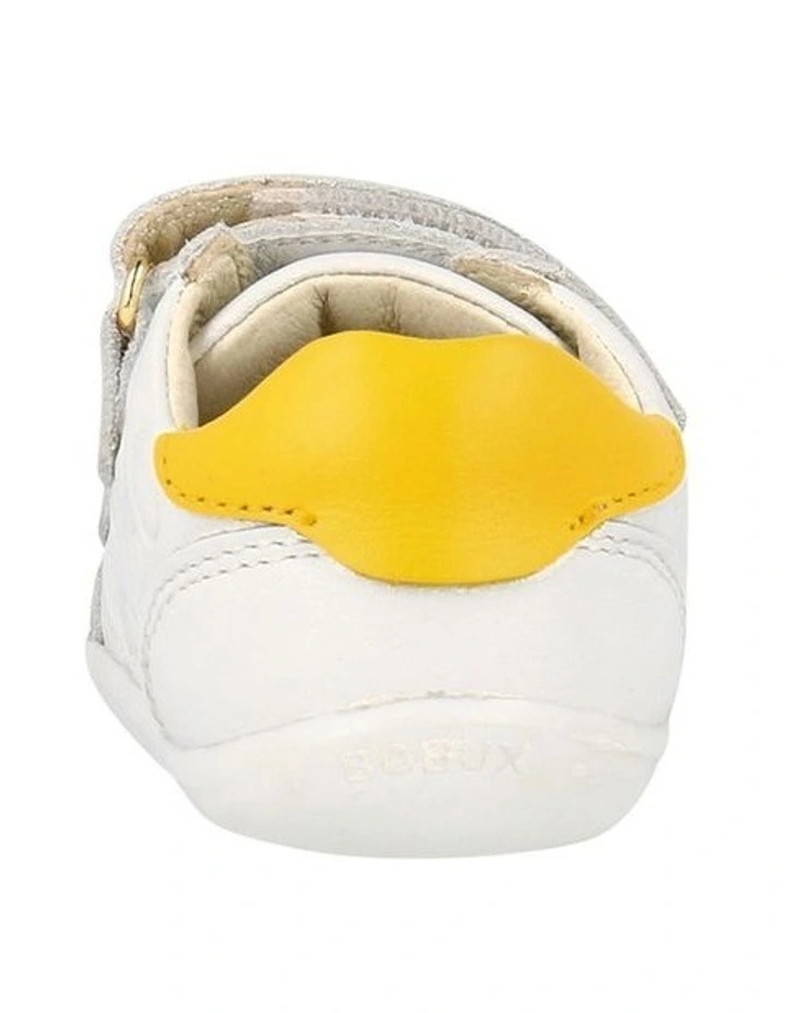Step Up Sprite Embossed Shoes in White image 4