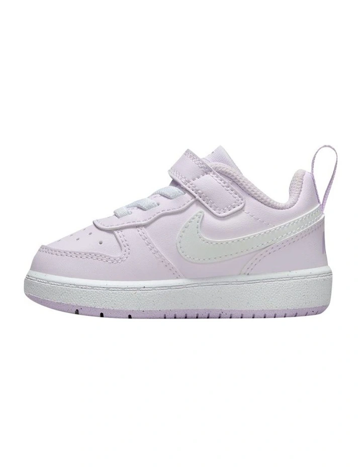 Court Borough Low Recraft Infant Sneakers in Grape image 2