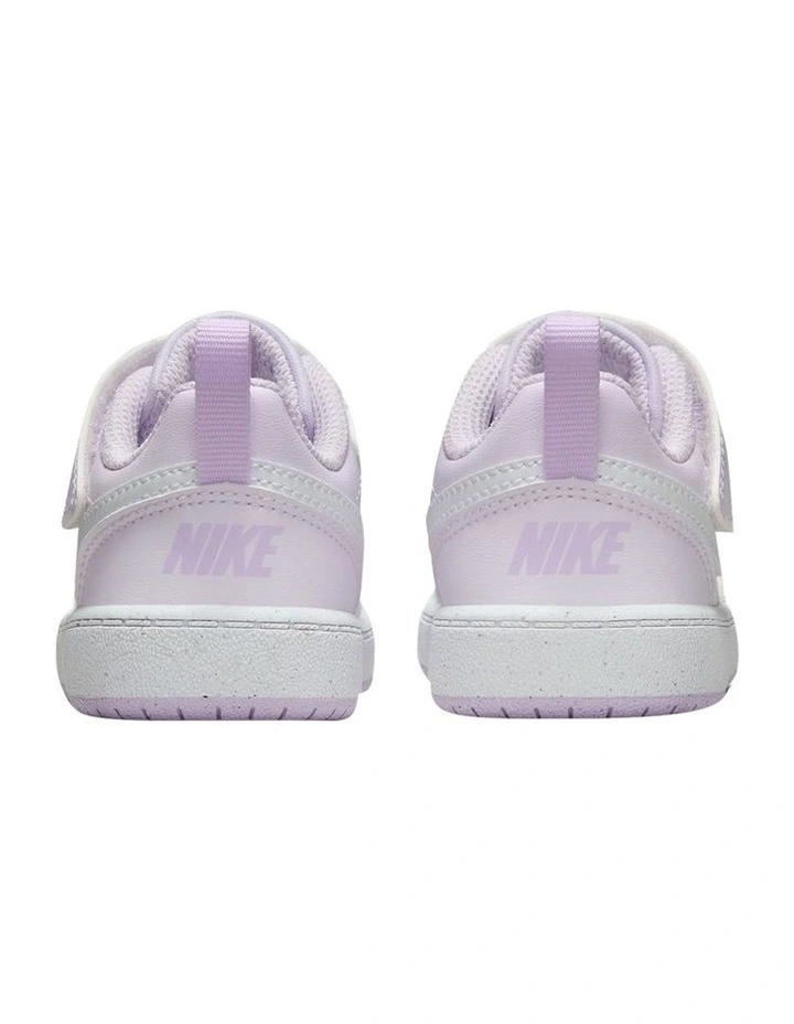 Court Borough Low Recraft Infant Sneakers in Grape image 3