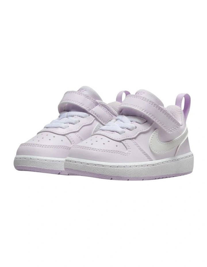 Court Borough Low Recraft Infant Sneakers in Grape image 4