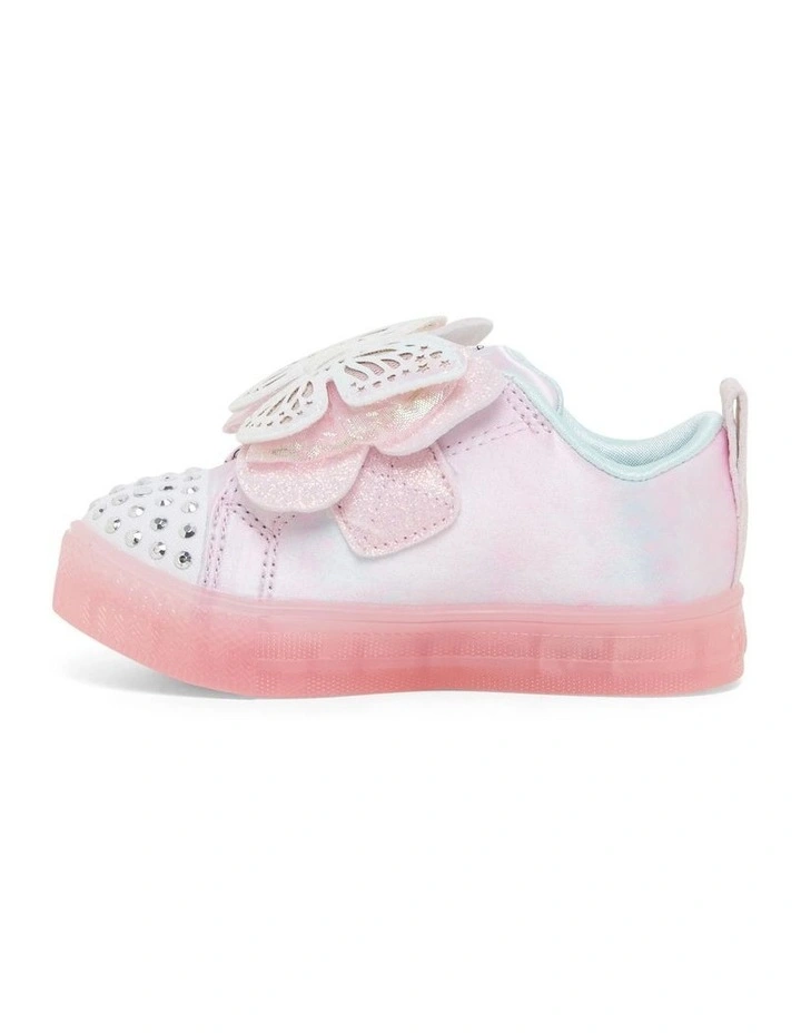 Twinkle Toes Butterfly Magic Infant Sneakers in Pink image 3