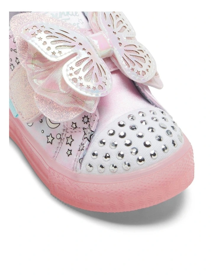 Twinkle Toes Butterfly Magic Infant Sneakers in Pink image 4