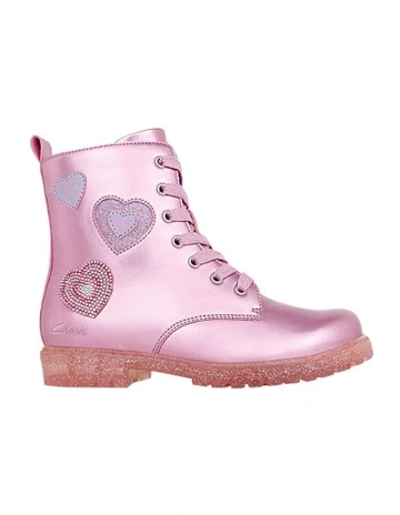 Roxy Boots in Pink