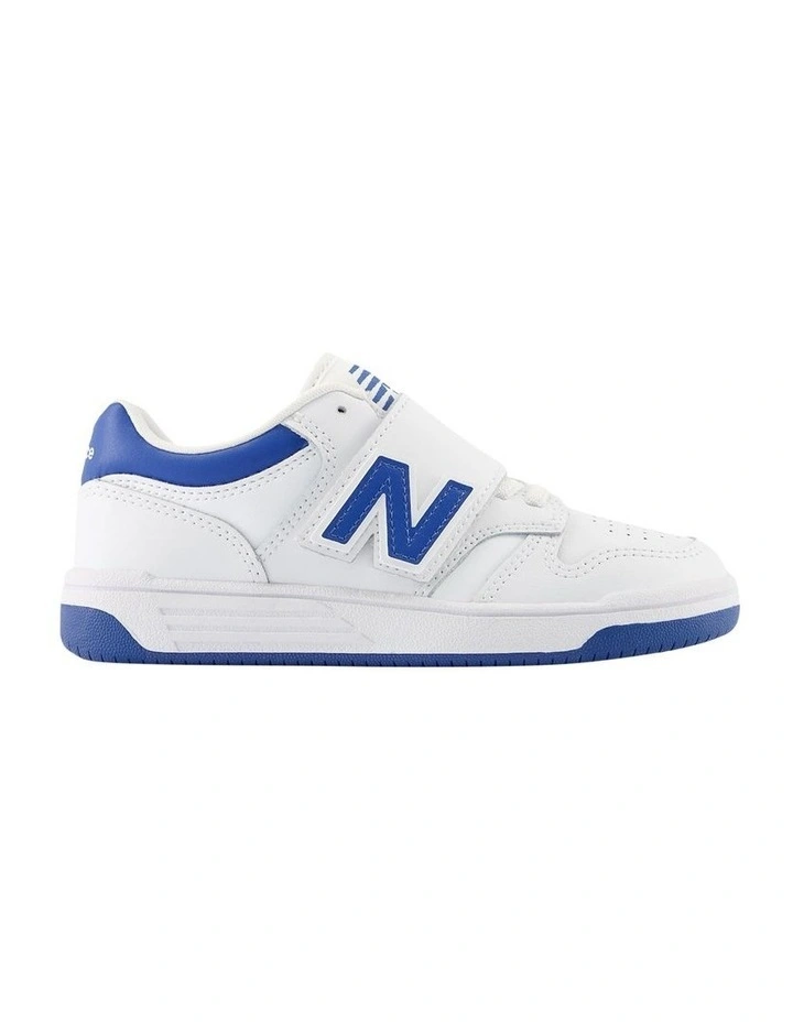 480 V1 Self-Fastening Pre-School Sneakers in White image 1
