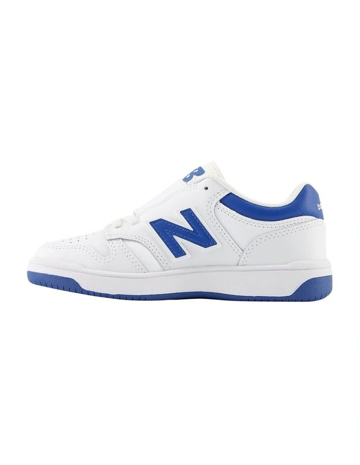 480 V1 Self-Fastening Pre-School Sneakers in White image 2