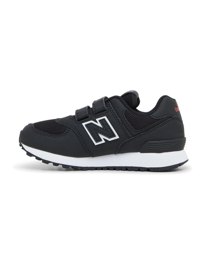 Nw 574 V1 Infant Sneakers in Black/White image 3