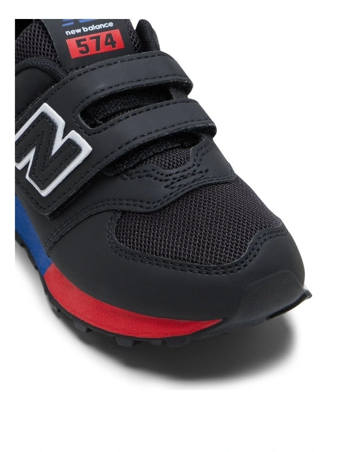 Nw 574 V1 Infant Sneakers in Black/White image 4
