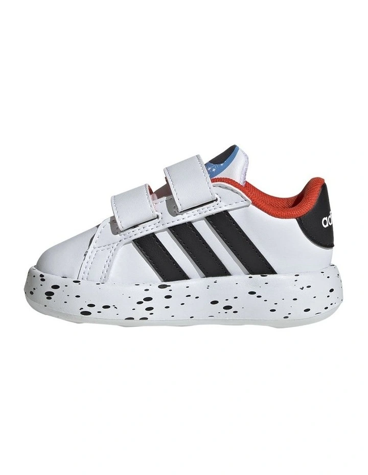 Grand Court 2.0 101 Self-Fastening Infant Sneakers in White image 2