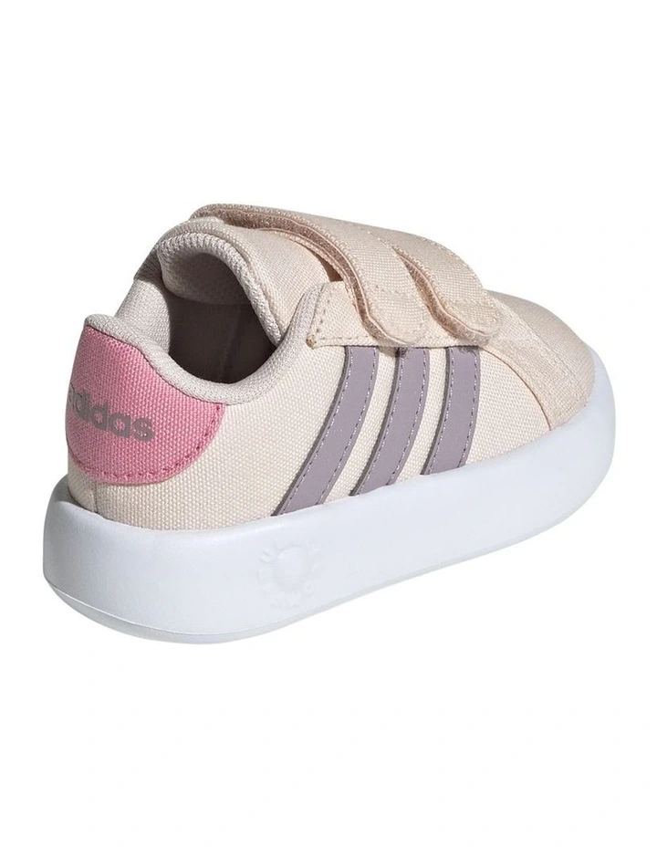 Grand Court 2.0 Cf Self-Fastening Infant Sneakers in Pink image 5
