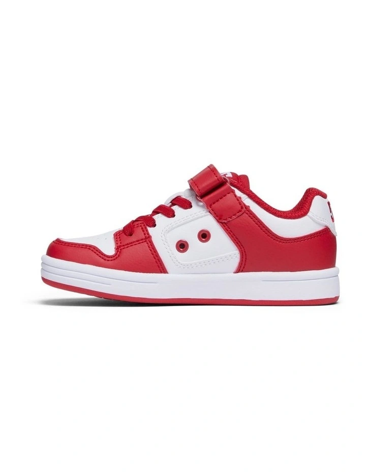 Manteca 4 V Sn Sneakers in White/Red image 2