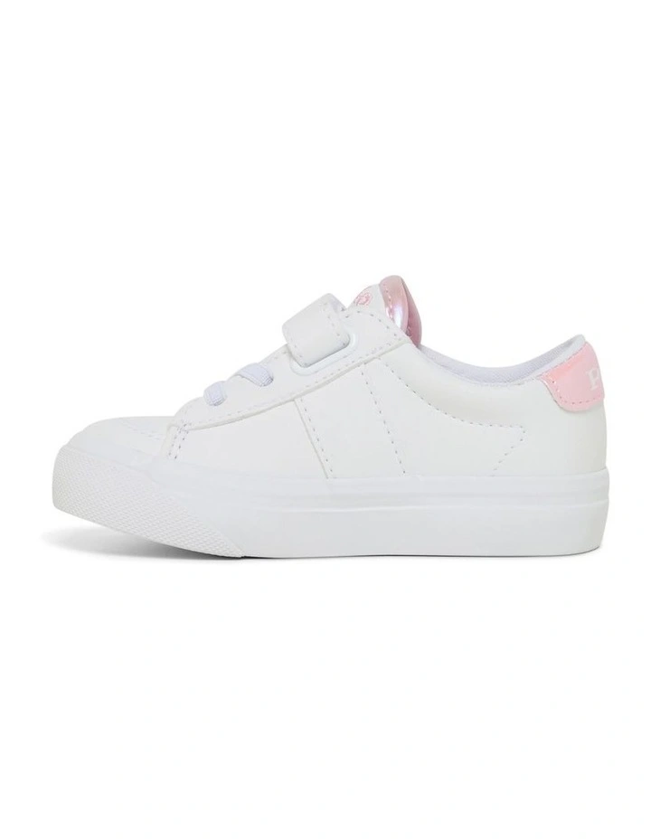Riley Pre-School Infant Sneakers in White image 2