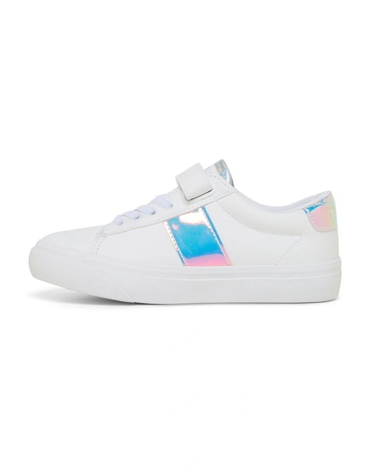 Riley Pre-School Youth Sneakers in Blk/White image 2