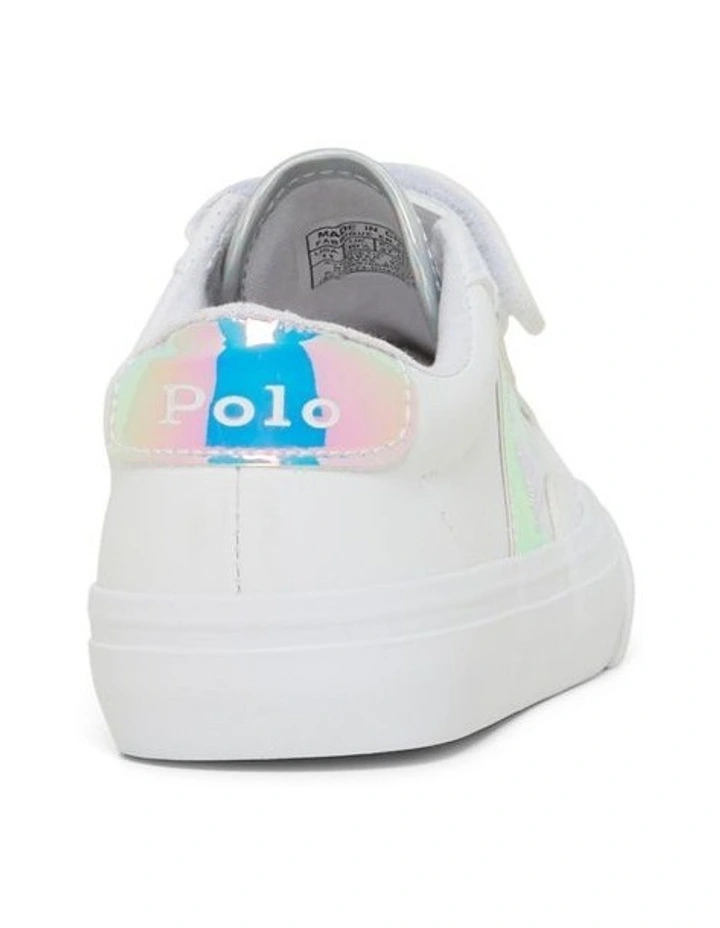 Riley Pre-School Youth Sneakers in Blk/White image 3