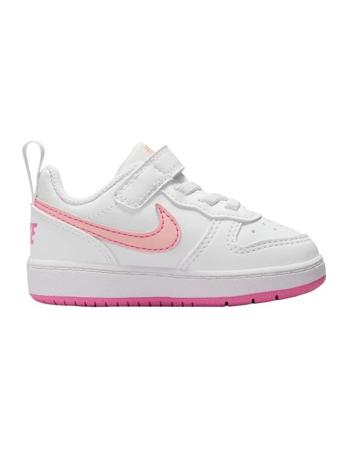 Court Borough Low Recraft Infant Sneakers in White image 1