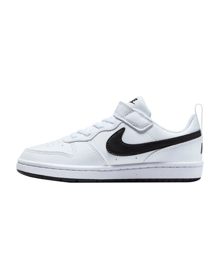 Court Borough Low Recraft Pre-School Sneakers in White image 2