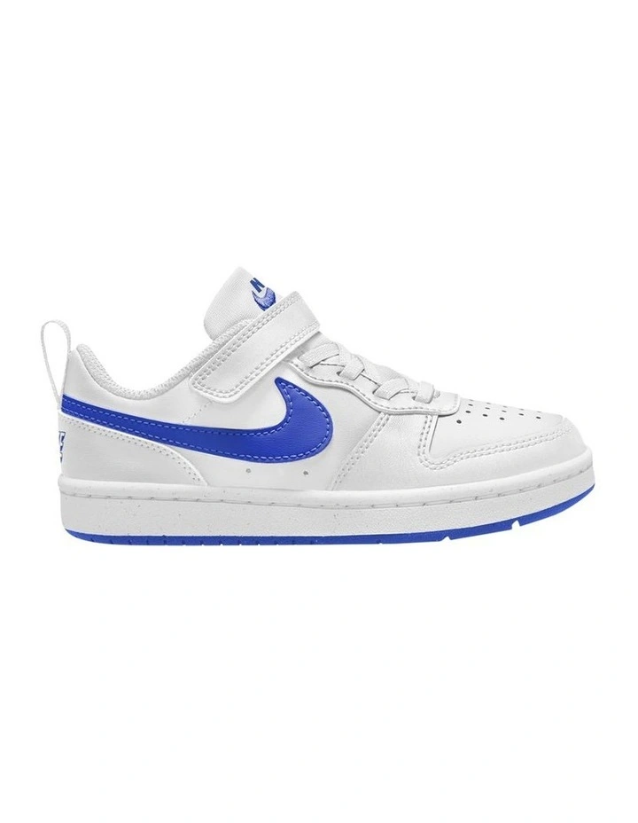 Court Borough Low Recraft Pre-School Sneakers in White image 1
