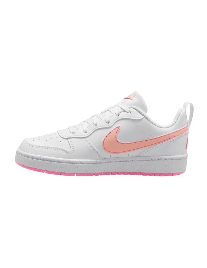 Court Borough Low Rc Grade School Sneakers in White image 2
