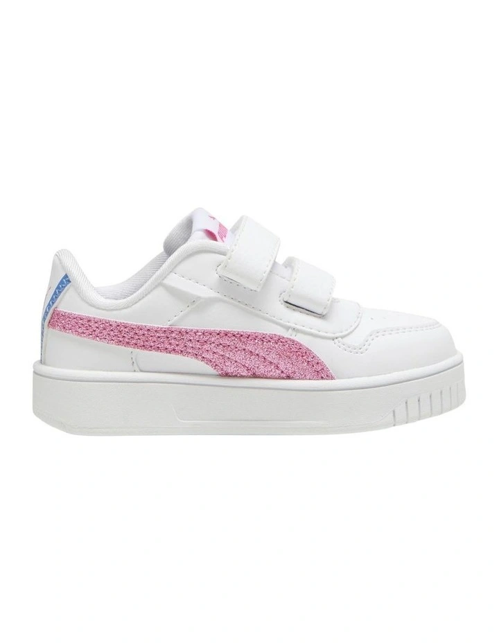 Carina Deep Dive Self-Fastening Infant Sneakers in White image 1