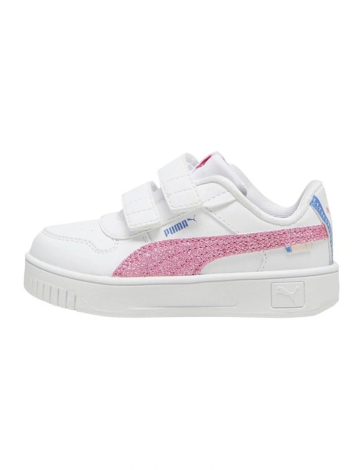 Carina Deep Dive Self-Fastening Infant Sneakers in White image 2